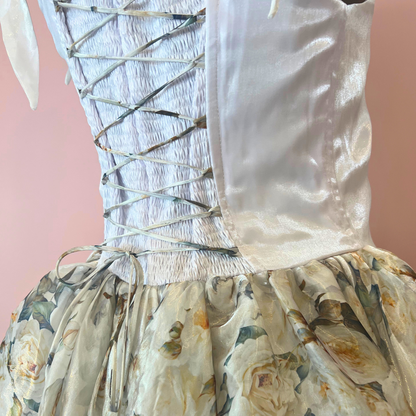 Floral Rosewater Corset Mini