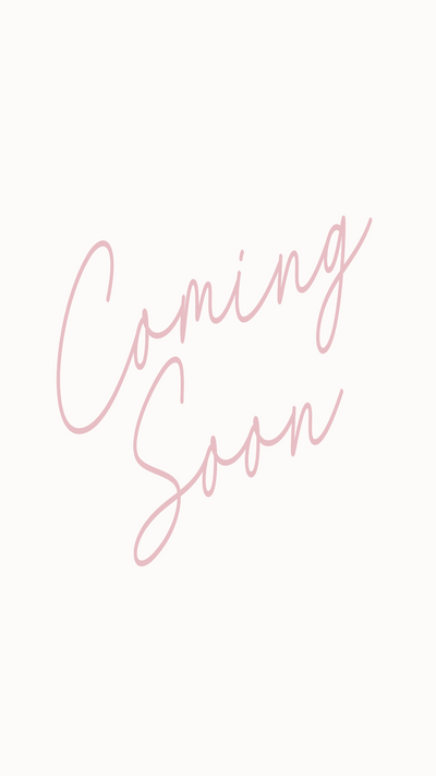 The image features the phrase 'Coming Soon' written in a stylish, cursive script.