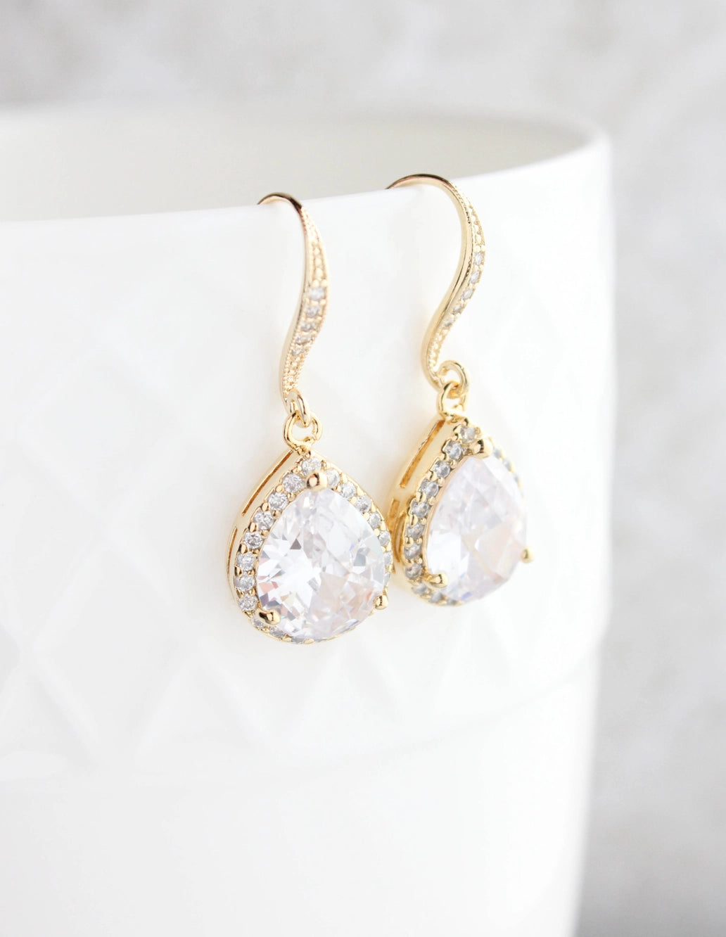 Sparkle Drop Earring