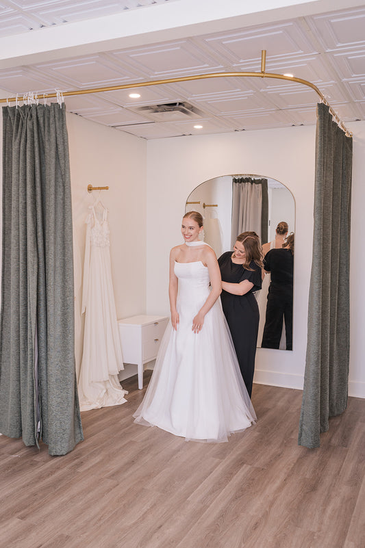 The First Private Bridal Appointment