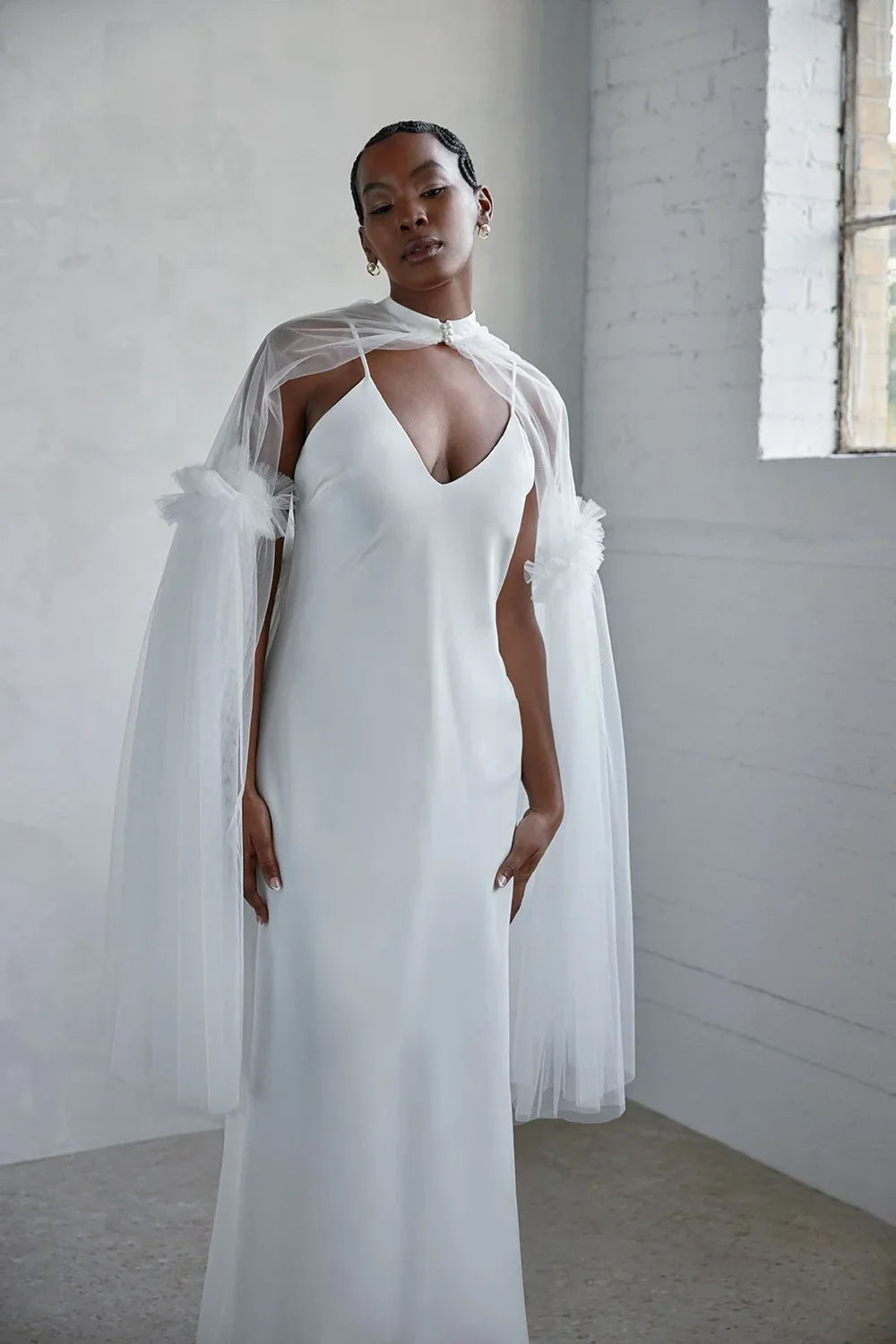 Matondi | Cape + Slip Dress