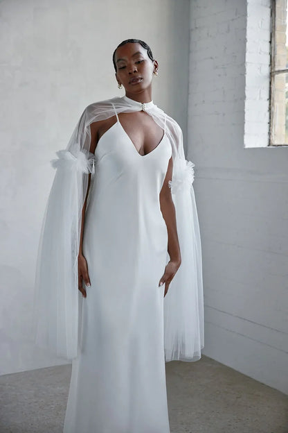 Matondi | Cape + Slip Dress