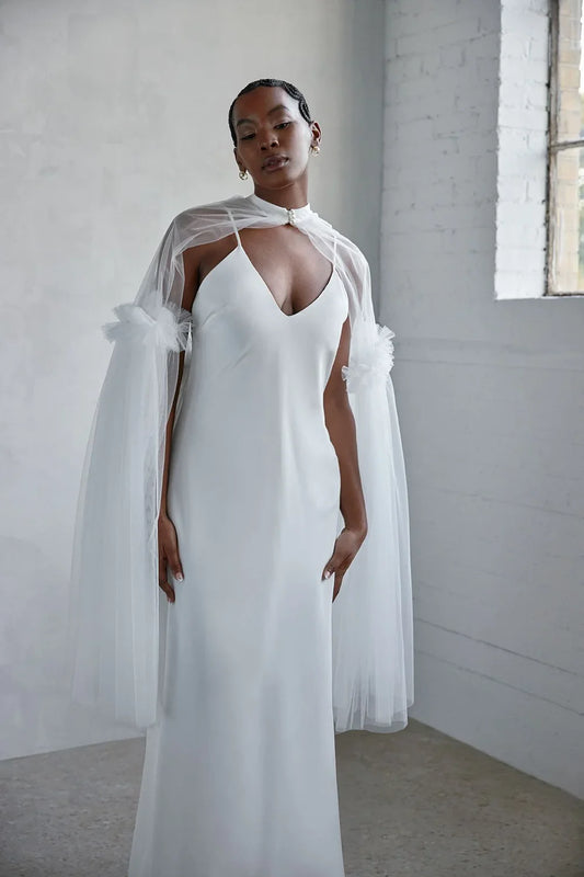 Matondi | Cape + Slip Dress
