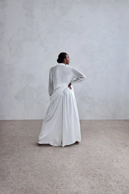 Manjura | Silky Shirt & Pant Set