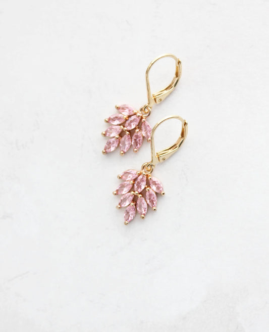 Drop Leaf Mini Dangle Earring