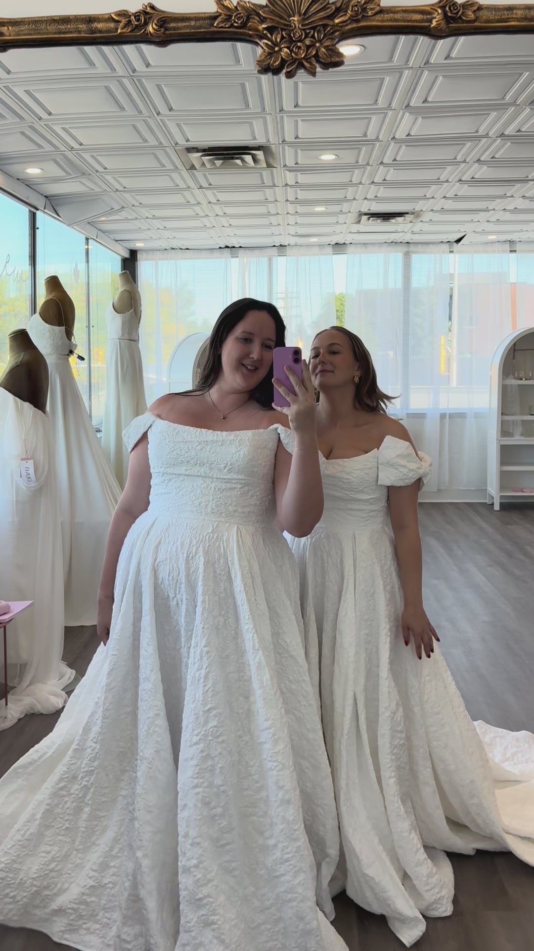 Two Sizes of the Aline bridal, Plus Wedding Wedding Dresses